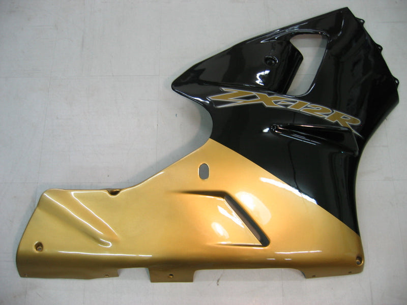 Verkleidungen 2000-2001 Kawasaki ZX12R Schwarz &amp; Gold ZX12R Generic