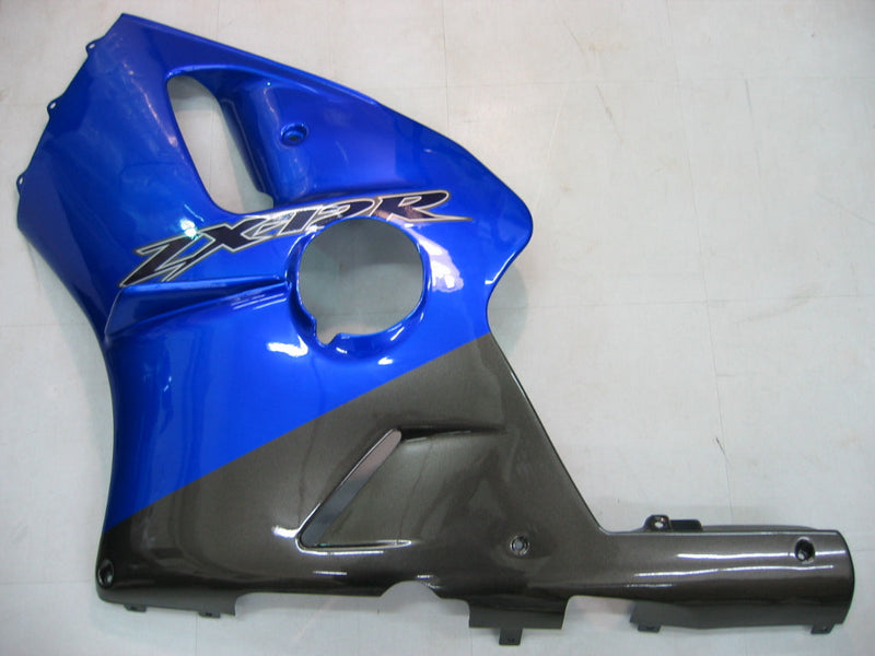 Fairings 2000-2001 Kawasaki ZX12R Blue & Black ZX12R Racing Generic