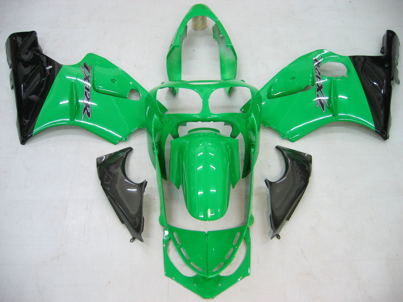 Owiewki 2000-2001 Kawasaki ZX12R zielono-czarne ZX12R ogólne