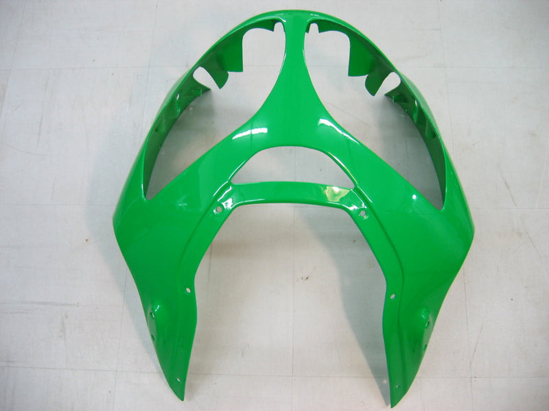 Fairings 2000-2001 Kawasaki ZX12R Grön & Svart ZX12R Racing Generic