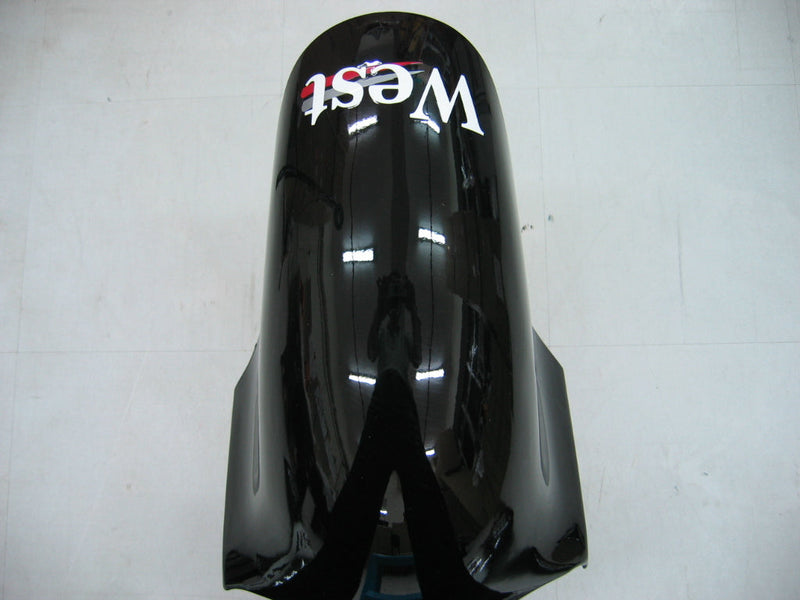 Fairings 2000-2001 Kawasaki ZX12R Svart Vit Väst Generisk