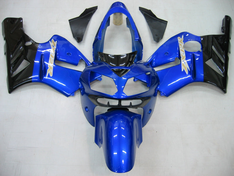 Fairings Kawasaki ZX12R Ninja Blue Black ZX12R Racing (2002-2005) Generic