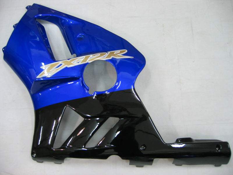 Fairings Kawasaki ZX12R Ninja Blue Black ZX12R Racing (2002-2005) Generisk