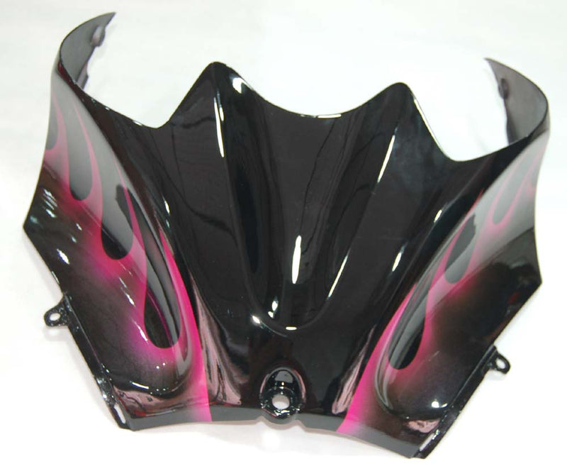 Fairings 2006-2011 Kawasaki ZX14R Black & Purple Flame Ninja Generic