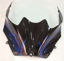 Verkleidungen 2006-2011 Kawasaki ZX14R Black &amp; Blue Flame Ninja Racing Generic