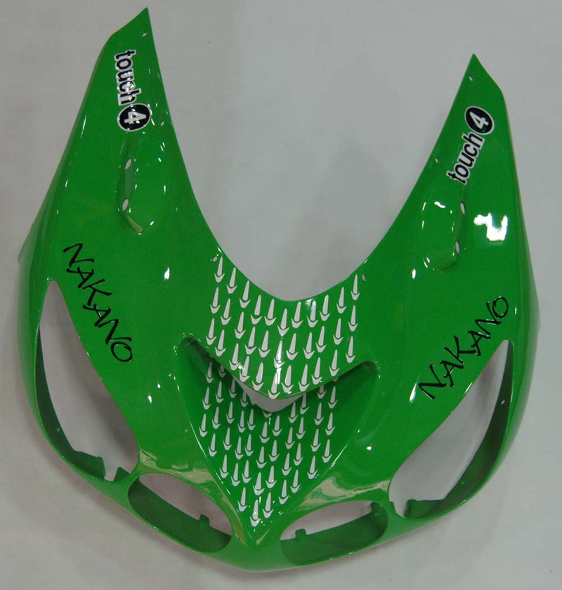 Fairings 2006-2011 Kawasaki ZX14R Grønn Svart nr. 56 Nakano Generic