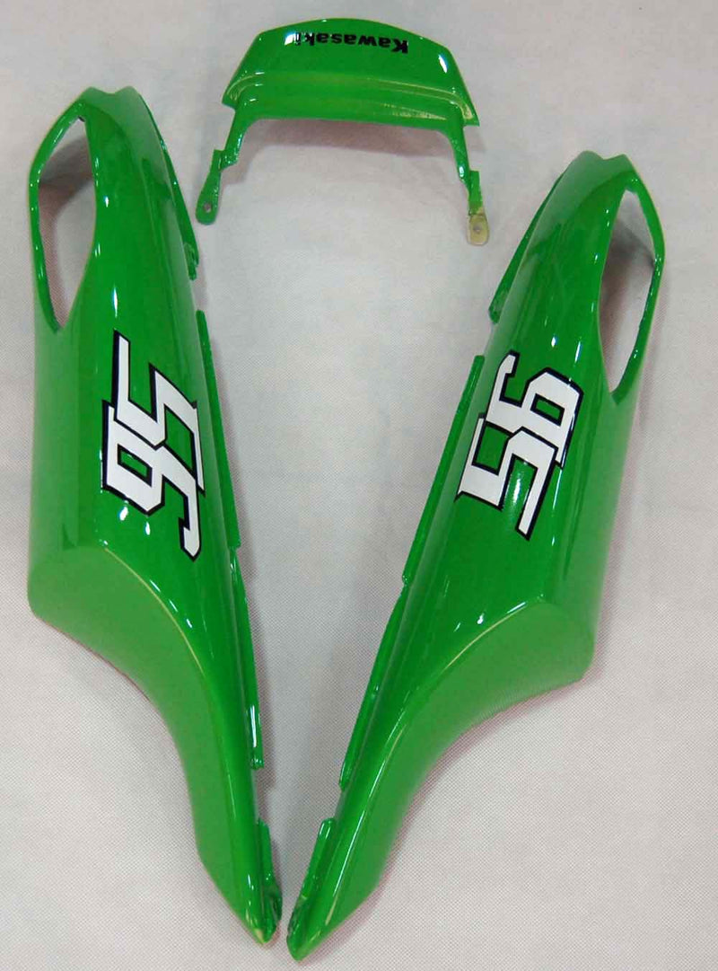 Fairings 2006-2011 Kawasaki ZX14R Grön Svart Nr 56 Nakano Racing Generic