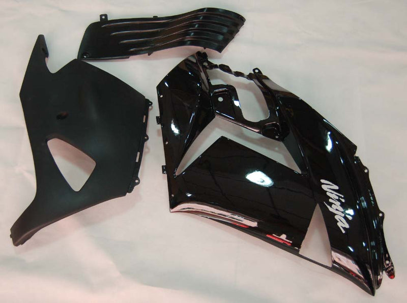 Fairings 2006-2011 Kawasaki ZX14R Black Ninja Racing Generic