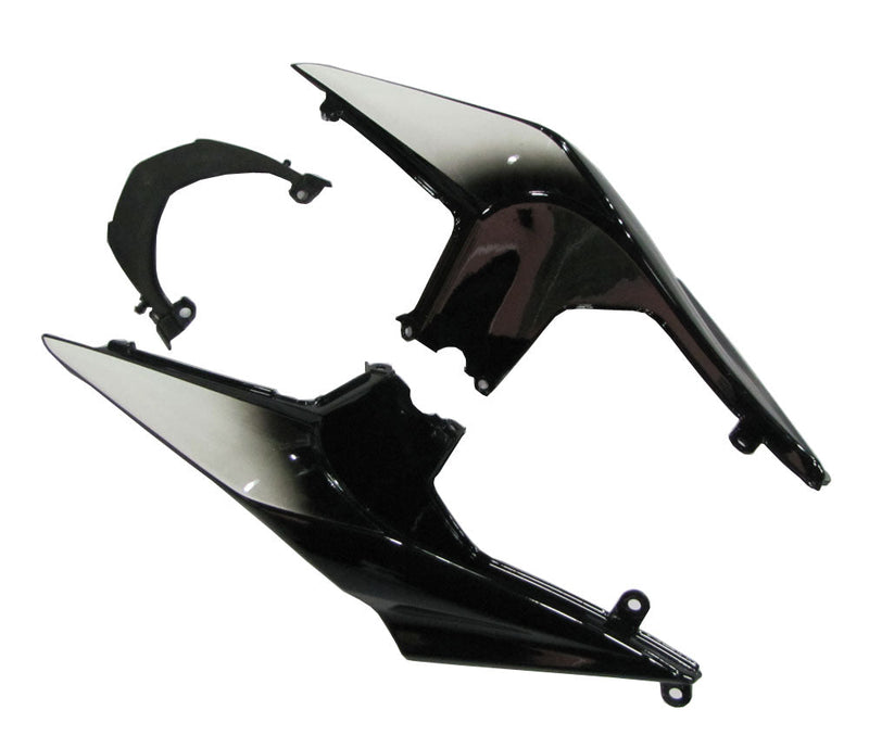 Fairings 2008-2012 Kawasaki ZX250R EX250 Vit Svart Ninja ZX250 Generic