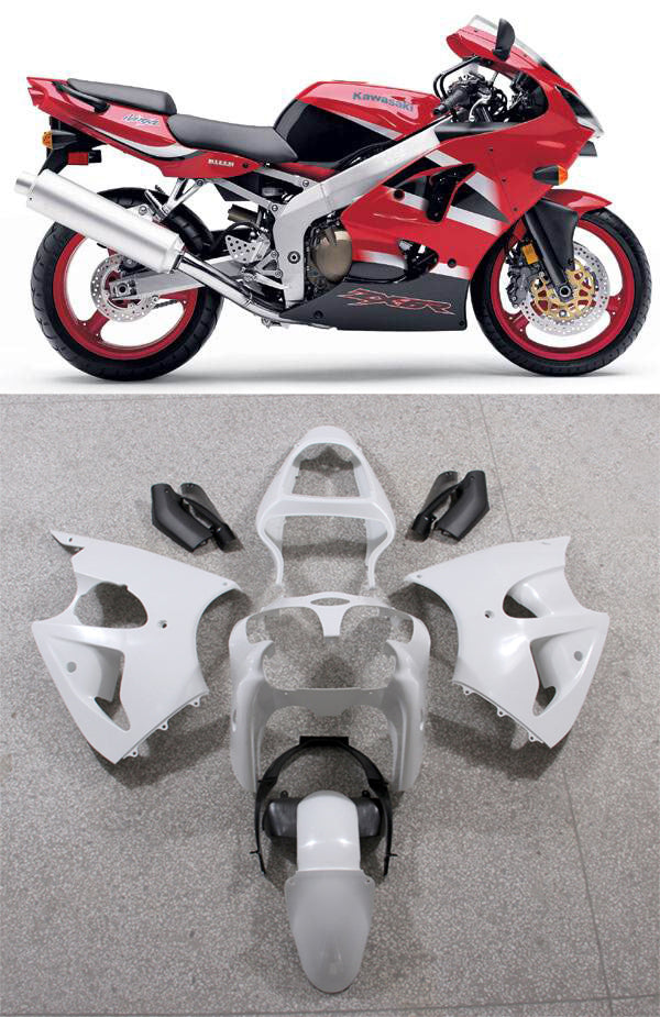 Kit de carenagem para Kawasaki ZX6R 636 2000-2002 ZZR600 2005-2008