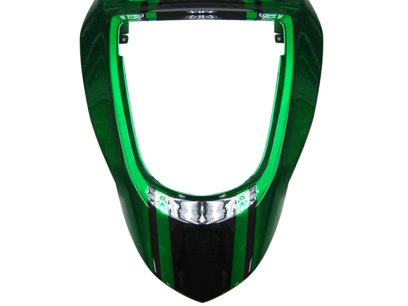 Owiewki 2003-2004 Kawasaki ZX6R 636 Green Black Elf Racing Generic