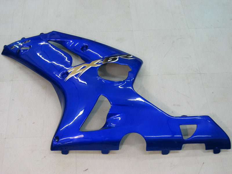 Carenados 2003-2004 Kawasaki ZX6R 636 Azul Ninja Racing Genérico