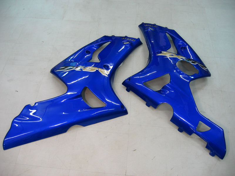 Carenados 2003-2004 Kawasaki ZX6R 636 Azul Ninja Racing Genérico