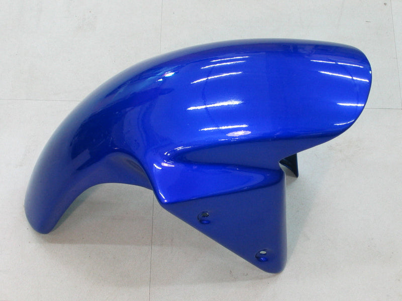 Carenados 2003-2004 Kawasaki ZX6R 636 Azul Ninja Racing Genérico