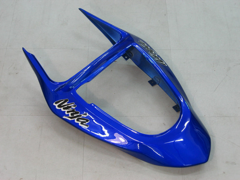 Carenados 2003-2004 Kawasaki ZX6R 636 Azul Ninja Racing Genérico