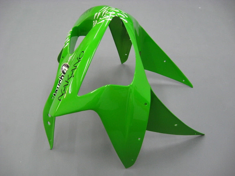 Fairings 2003-2004 Kawasaki ZX6R 636 Grön Svart