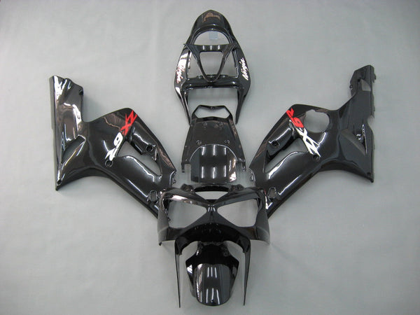 Carenados 2003-2004 Kawasaki ZX6R 636 Negro Ninja Genérico