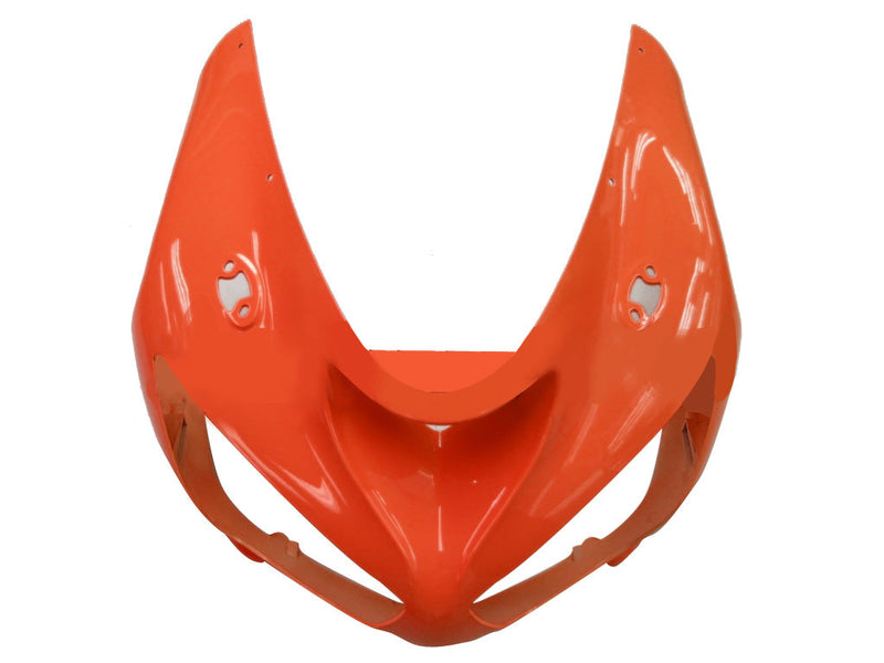 Fairings 2005-2006 Kawasaki ZX6R 636 Orange Black eleven Ninja Racing Generic