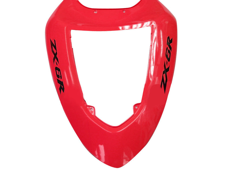 Fairings 2005-2006 Kawasaki ZX6R 636 Red Black Ninja Generic