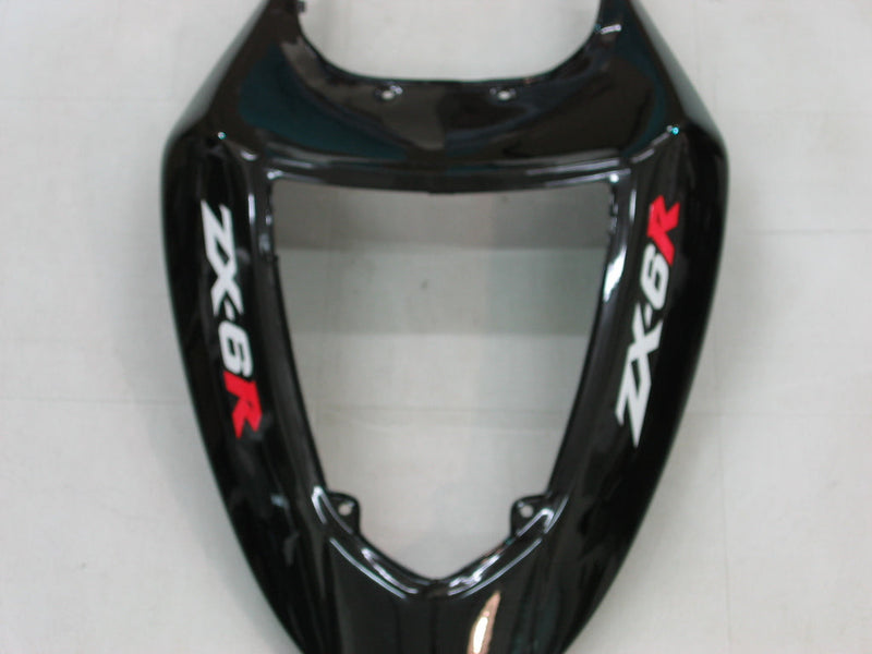 Carenados 2005-2006 Kawasaki ZX6R 636 Negro ZX6R Racing Genérico