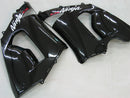 Fairings 2005-2006 Kawasaki ZX6R 636 Black ZX6R Racing Generic