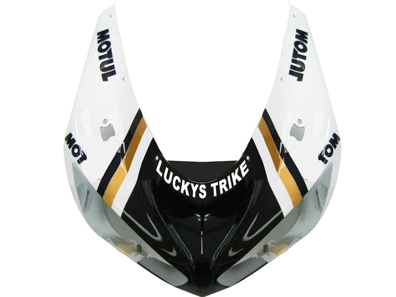 Owiewki 2005-2006 Kawasaki ZX6R 636 Czarno-białe Lucky Strike Ninja Generic