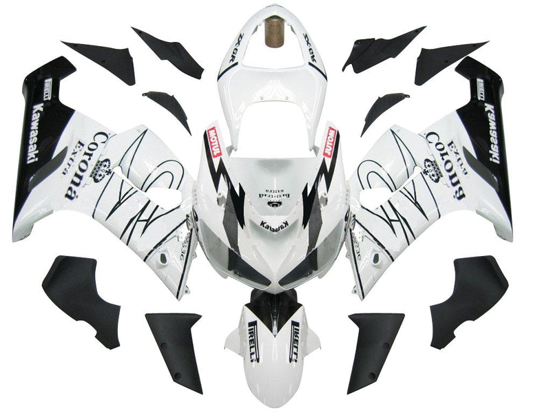 Amotopart do ZX6R 636 (2005-2006) panel nadwozia ABS formowany wtryskowo zestaw z tworzywa sztucznego 32 kolory ogólne