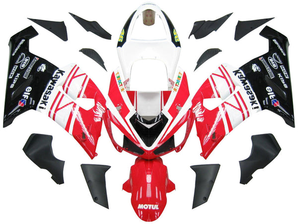 Valaisimet 2005-2006 Kawasaki ZX6R 636 Punainen Valkoinen Musta Ninja Generic