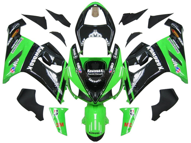 Amotopart für ZX6R 636 (2005-2006) Karosserieverkleidung ABS-Spritzguss-Kunststoff-Set 32 Farben generisch