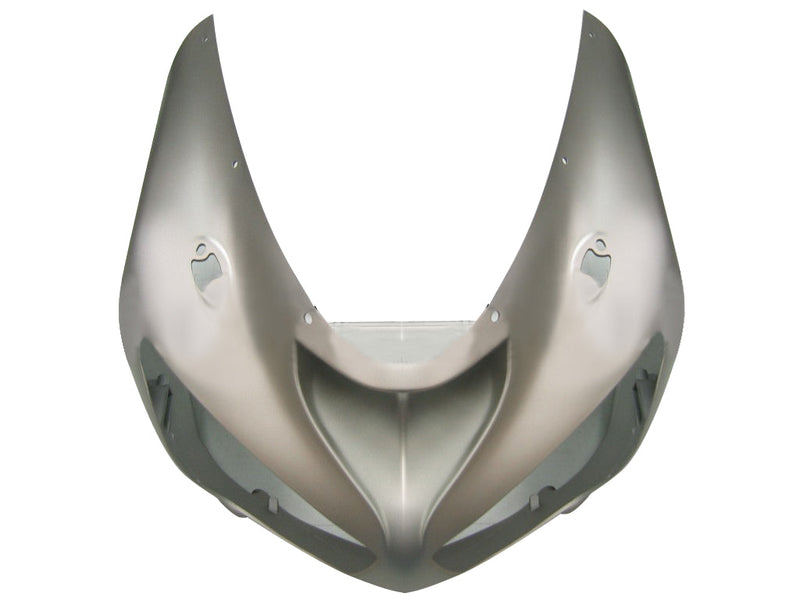 Fairings 2005-2006 Kawasaki ZX6R 636 Matt Silver & Black Ninja Generic