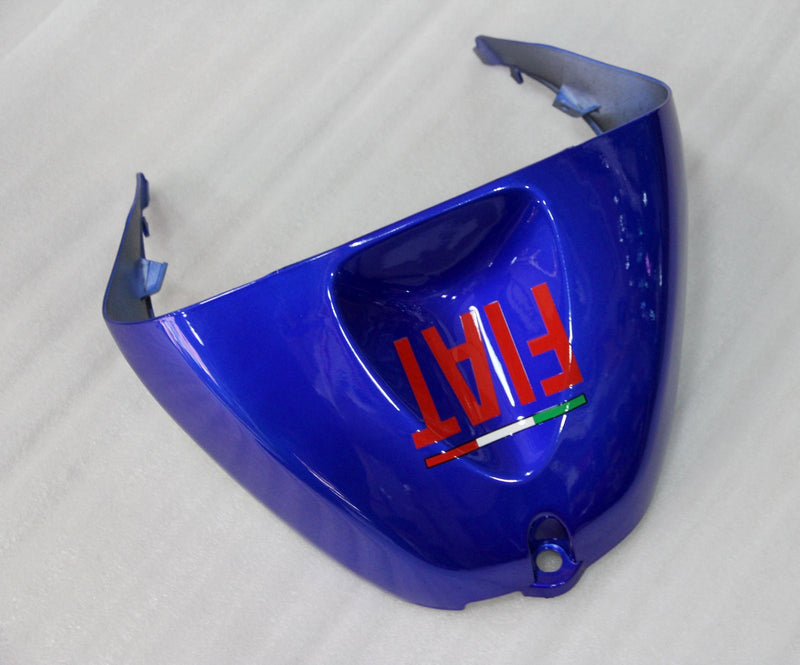 Carenados 2005-2006 Kawasaki ZX6R ZX636 Azul Blanco FIAT Racing Genérico