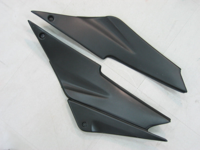 Fairings 2005-2006 Kawasaki ZX6R 636 Silver & Red Flame Ninja Racing Generic