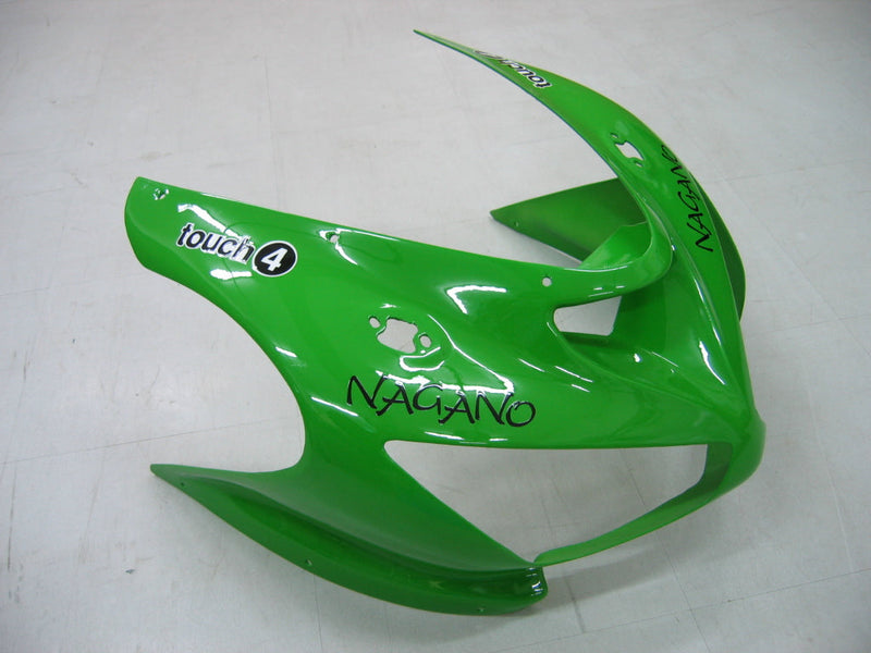 Vaipat 2005-2006 Kawasaki ZX6R 636 Vihreä Musta No. 14 ZX6R Generic