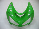 Fairings 2005-2006 Kawasaki ZX6R 636 Grön Svart Nr 14 ZX6R Racing Generic