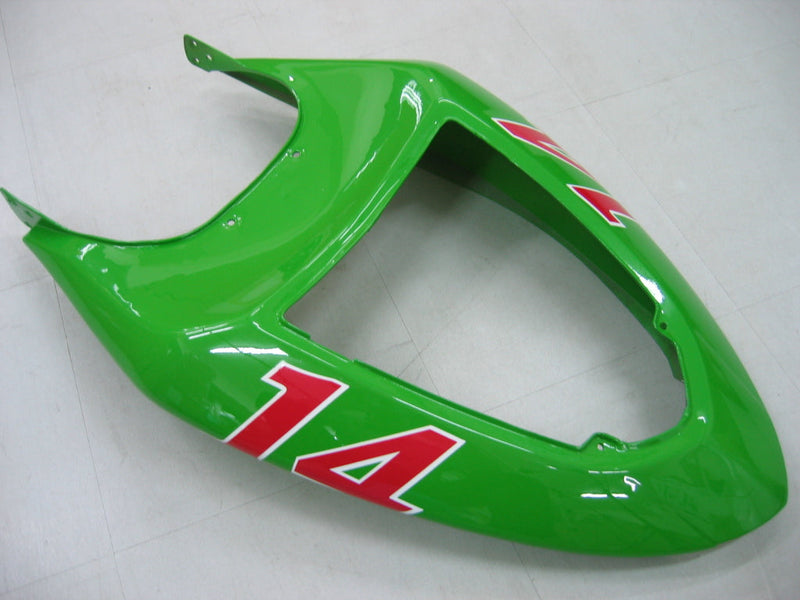 Fairings 2005-2006 Kawasaki ZX6R 636 Grønn Svart nr. 14 ZX6R Generisk