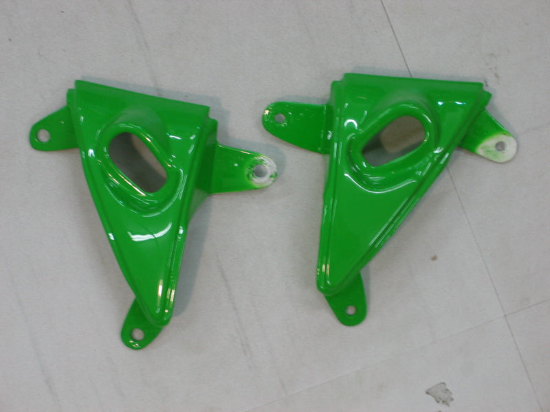 Fairings 2005-2006 Kawasaki ZX6R 636 Grønn Svart Ninja Racing Generisk