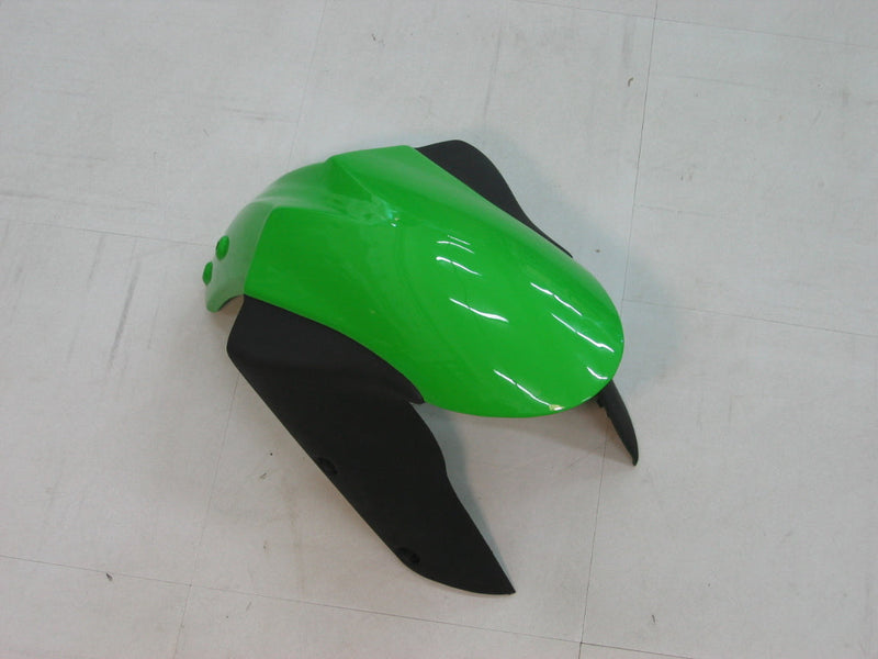 Fairings 2005-2006 Kawasaki ZX6R 636 Grønn Svart Ninja Racing Generisk