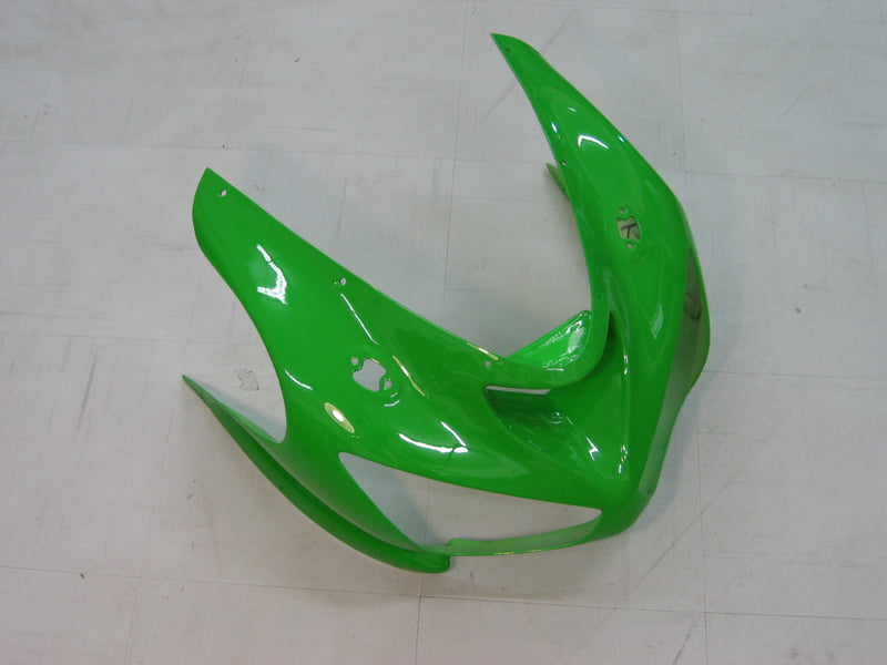 Fairings 2005-2006 Kawasaki ZX6R 636 Grønn Svart Ninja Generisk