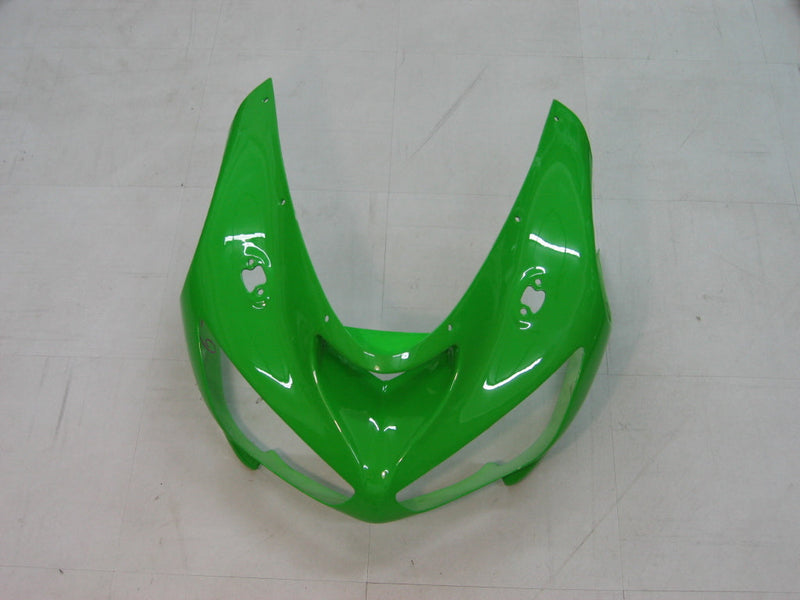 Fairings 2005-2006 Kawasaki ZX6R 636 Grön Svart Ninja Generic