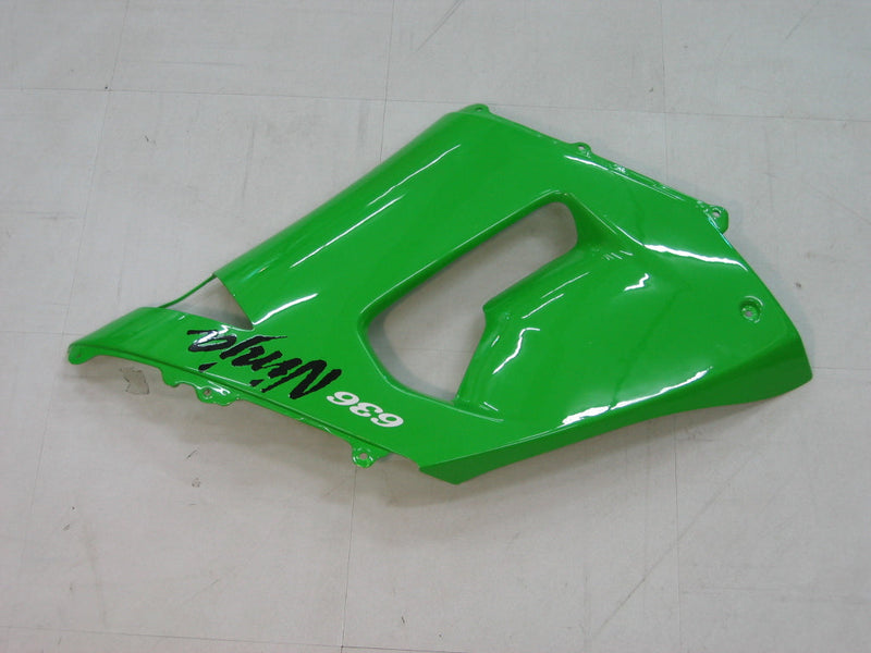 Owiewki 2005-2006 Kawasaki ZX6R 636 Green Black Ninja Generic