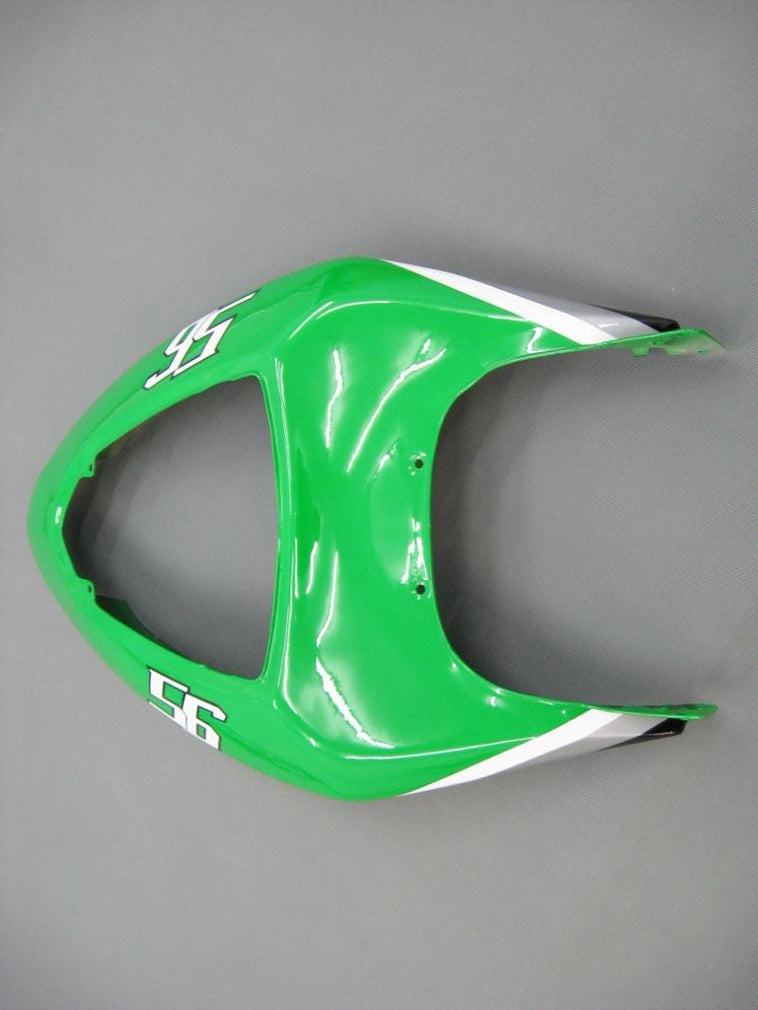 Fairings 2005-2006 Kawasaki ZX6R 636 Green Black No. 56 Nakano Generic