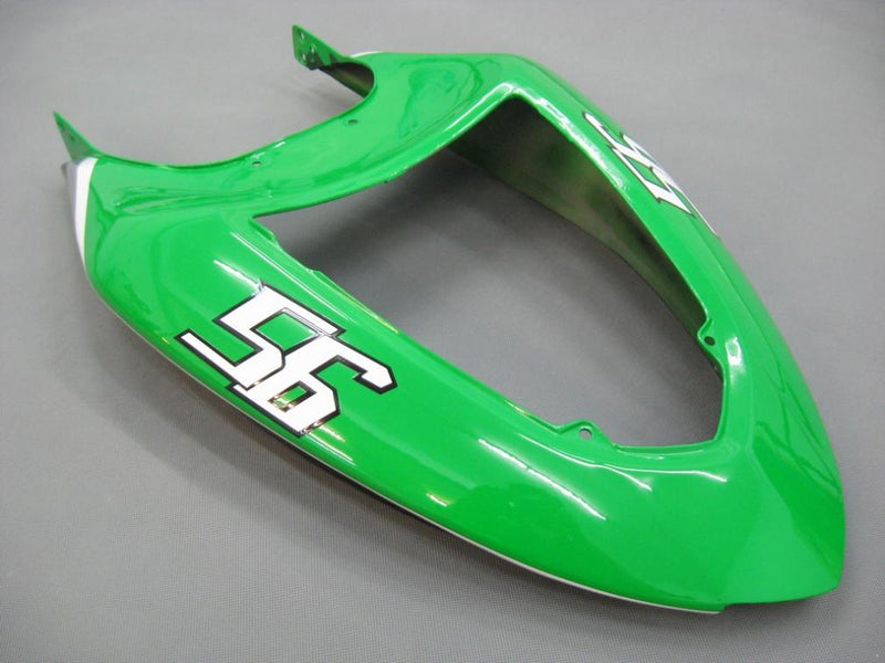 Fairings 2005-2006 Kawasaki ZX6R 636 Grön Svart Nr 56 Nakano Generic