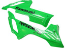 Fairings 2007-2008 Kawasaki ZX6R ZX636 Grøn Sort Ninja ZX6R Generisk