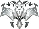 Fairings 2007-2008 Kawasaki ZX6R ZX636 Silver Ninja ZX6R Racing Generic