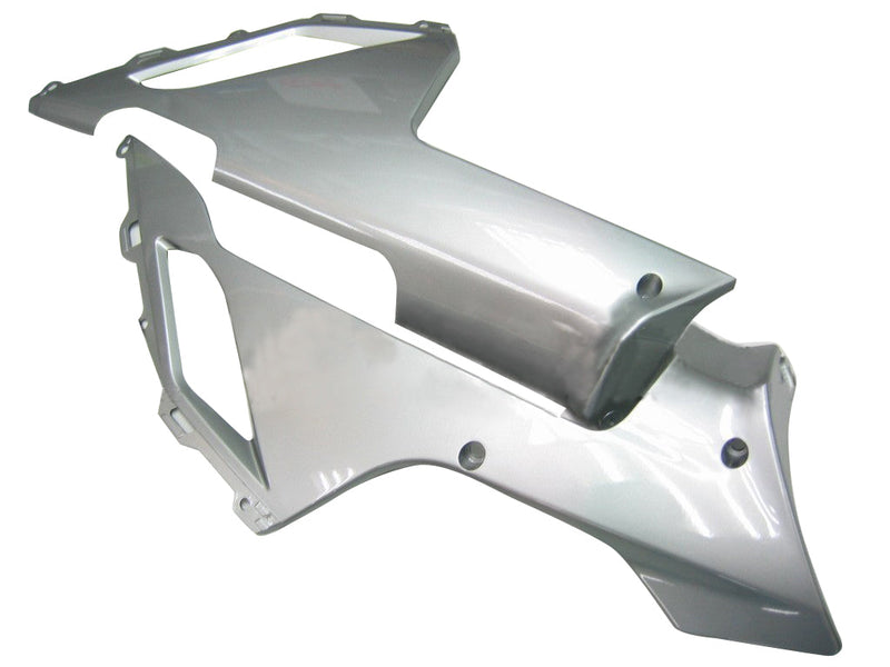 Carenados 2007-2008 Kawasaki ZX6R ZX636 Plata Ninja ZX6R Racing Genérico