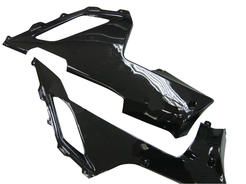 Carenados 2007-2008 Kawasaki ZX6R ZX636 Verde Negro Plata Ninja ZX6R Racing Genérico