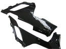Fairings 2007-2008 Kawasaki ZX6R ZX636 Grøn Sort Sølv Ninja ZX6R Generisk