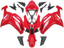 Fairings 2007-2008 Kawasaki ZX6R ZX636 Red Ninja ZX6R Racing Generic
