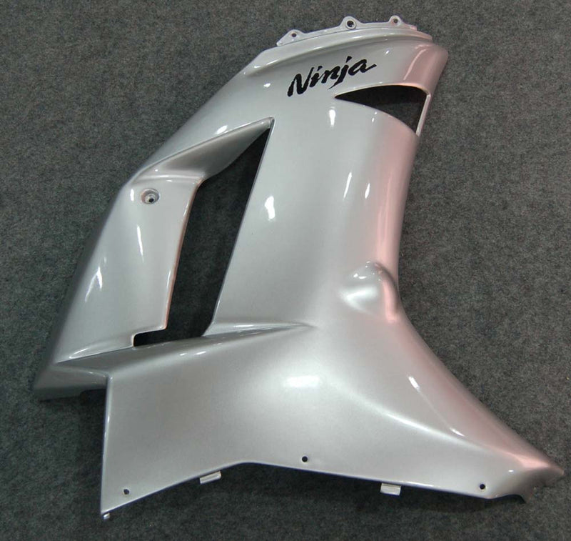 Owiewki 2007-2008 Kawasaki ZX6R ZX636 Silver Ninja Generic