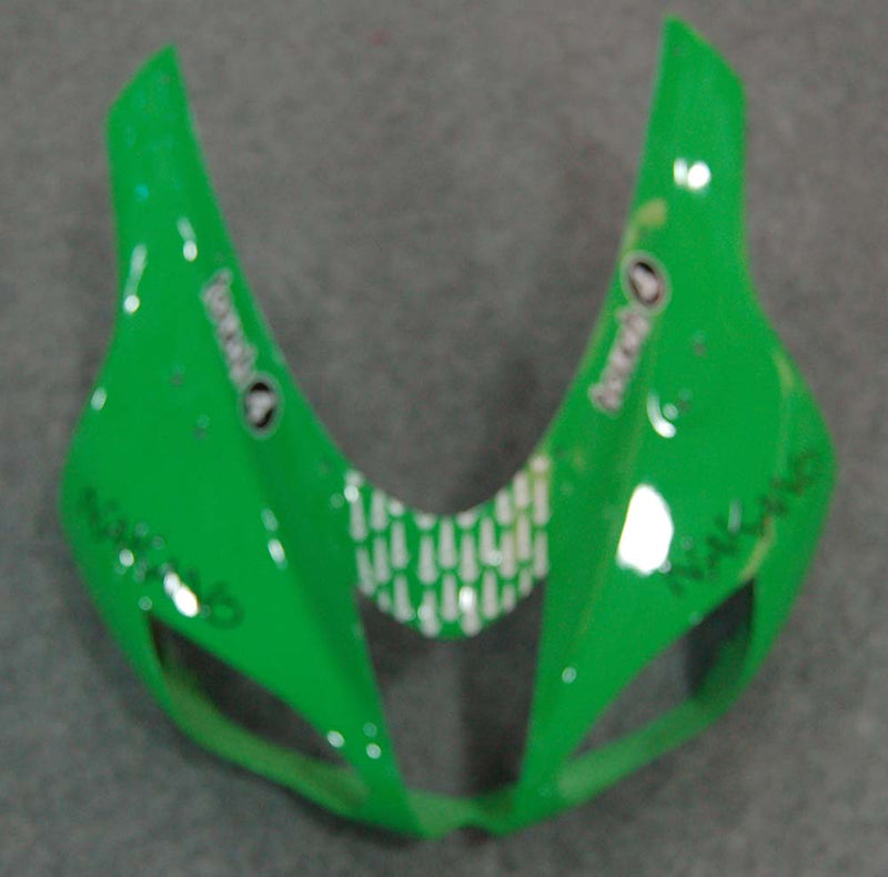 Carenagens 2007-2008 Kawasaki ZX6R ZX636 Verde Preto ZX6R Genérico